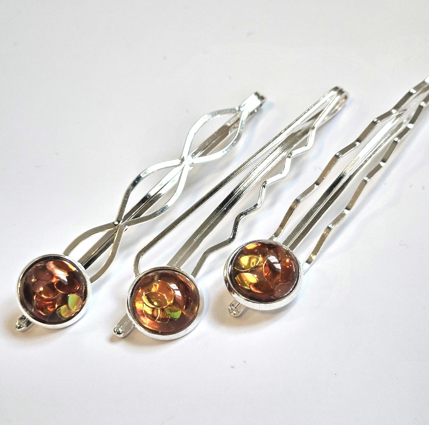 Decorated Bobby Pins
