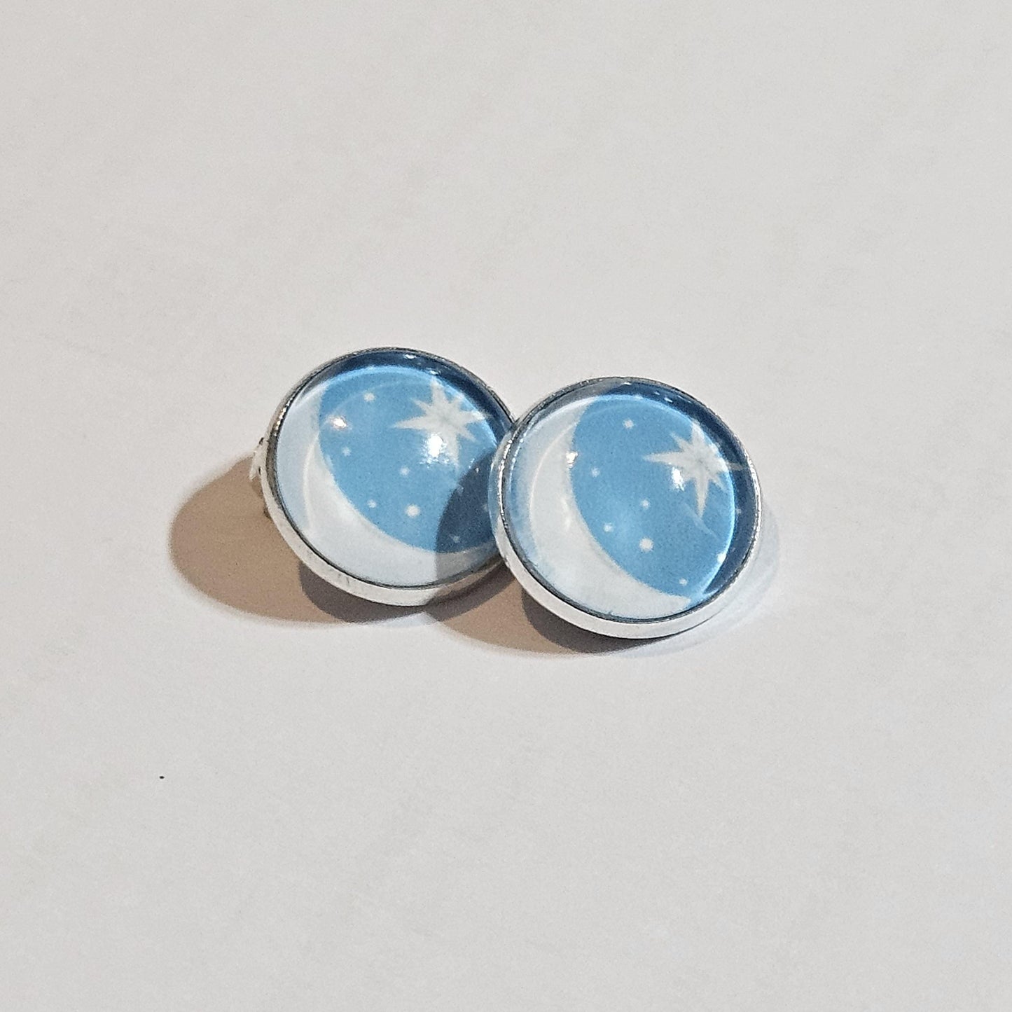 Moon Clip-On Earrings – Boho Celestial | Non-Pierced | 4 Colours