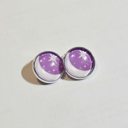Moon Clip-On Earrings – Boho Celestial | Non-Pierced | 4 Colours