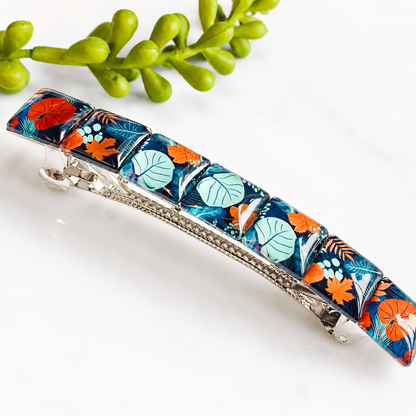 Thick hair barrette for women, Long hair clips, Colorful hair slide jewellery, Hair Accessories for Women with long hair uk