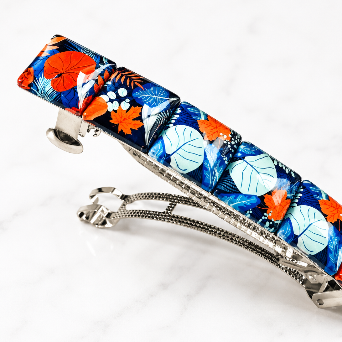 Thick hair barrette for women, Long hair clips, Colorful hair slide jewellery, Hair Accessories for Women with long hair uk